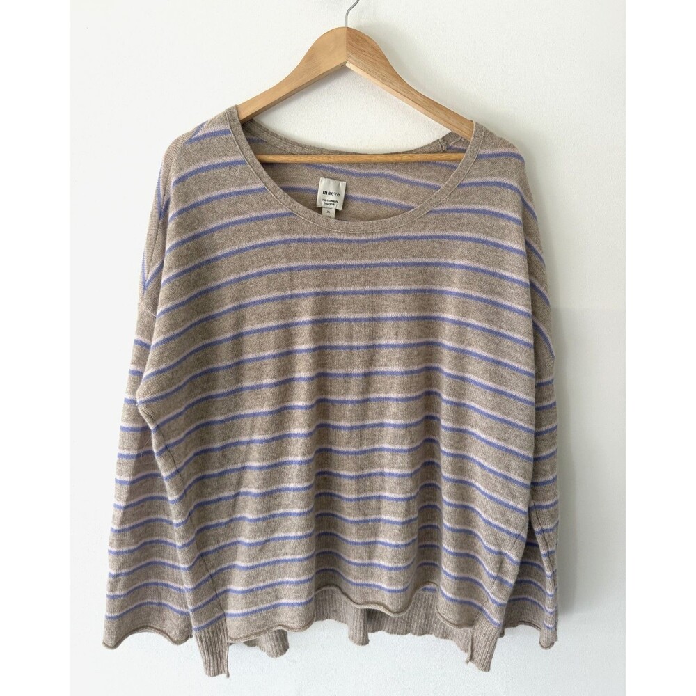 Maeve The Cashmere Collection Sweater Womens XL 100% Cashmere Pullover